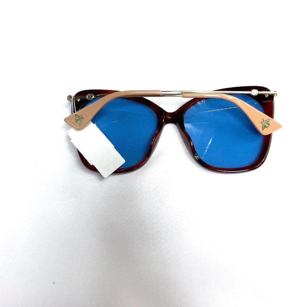 NWT Auc Gucci Blue Butterfly Sunglasses - Picture 10 of 13